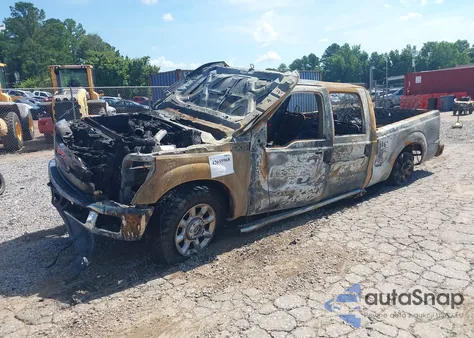 2013 Ford F-250 Lariat from USA, damaged, VIN 1FT7W2BT5DEA73020